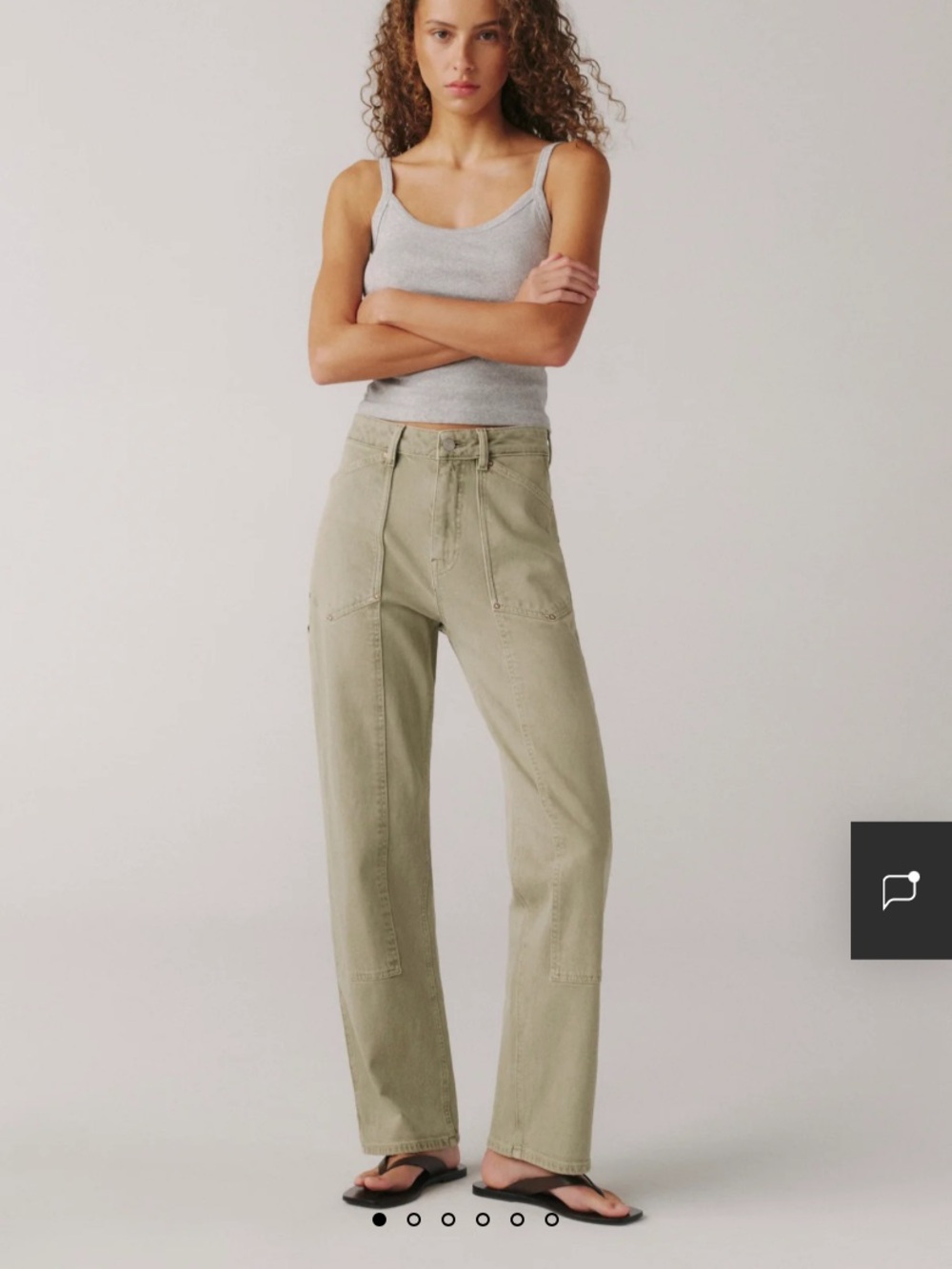Warp + Weft SAT 90s Straight Utility Denim Jeans